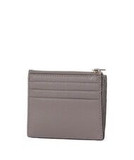 FURLA CAMELIA Porte-cartes / porte-monnaie en cuir stuc gris - Portefeuilles Femme - 2