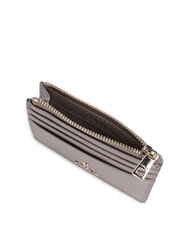 FURLA CAMELIA Porte-cartes / porte-monnaie en cuir stuc gris - Portefeuilles Femme - 3