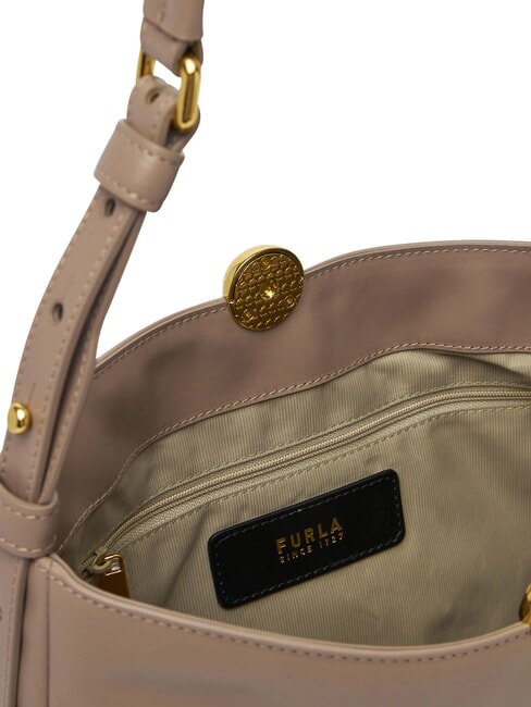 SFERA SOFT  Sac bandoulière en cuir mauve - Sacs pour Femme