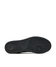 RALPH LAUREN HERITAGE COURT II  Baskets en cuir PP noir/gris doux - Chaussures unisexe - 6