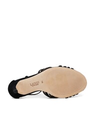 RALPH LAUREN ALLIE Sandales hautes en cuir noir 3 - Chaussures Femme - 5