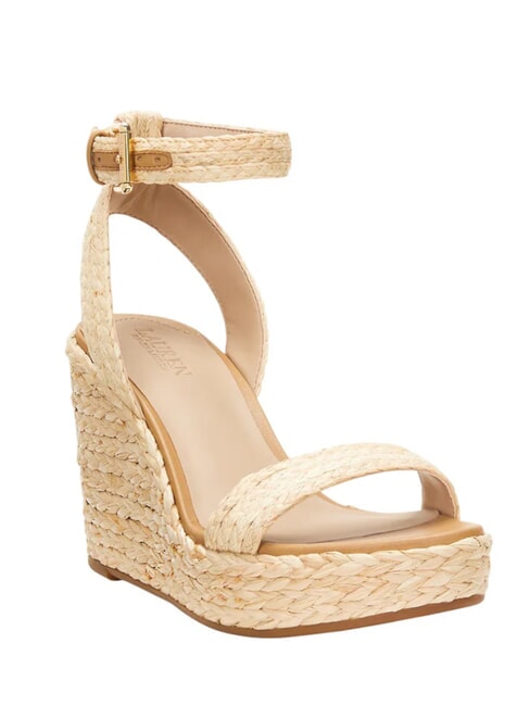 HILARIE IV  Sandales espadrilles hautes naturel - Chaussures Femme