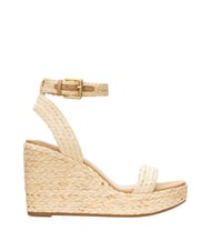 RALPH LAUREN HILARIE IV  Sandales espadrilles hautes naturel - Chaussures Femme - 3