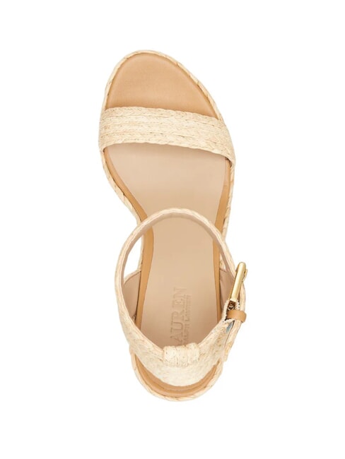 HILARIE IV  Sandales espadrilles hautes naturel - Chaussures Femme