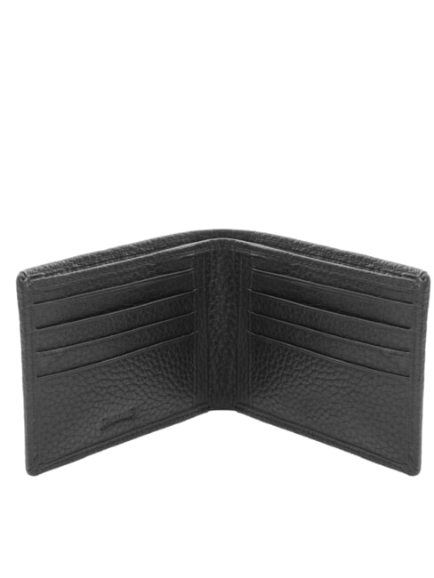 SNAP Portefeuille en cuir moyen noir - Portefeuilles Homme