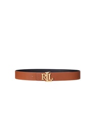 RALPH LAUREN RLL Ceinture réversible en cuir grainé - Ceintures