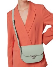 COCCINELLE DEW  Mini sac à bandoulière vert céladon - Sacs pour Femme - 4