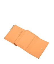 COCCINELLE METALLIC SOFT Petit portefeuille en cuir texturé - Portefeuilles Femme