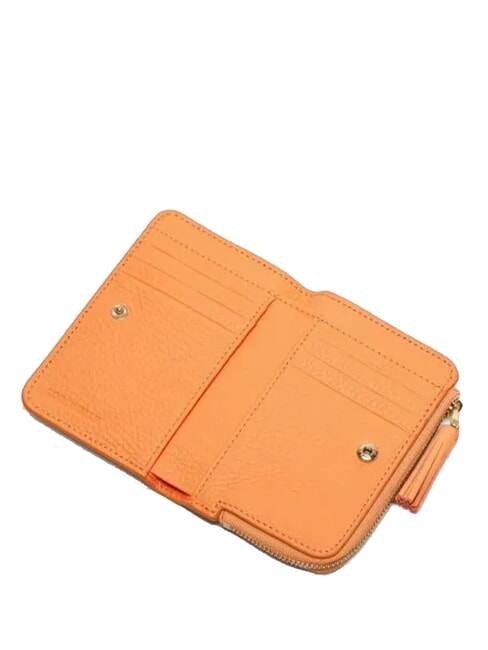 TASSEL tassel portafoglio pelle martellata Portefeuille en cuir grainé lever du soleil - Portefeuilles Femme