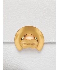 COCCINELLE BINXIE Sac à bandoulière blanc brillant - Sacs pour Femme - 4