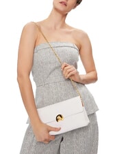 COCCINELLE BINXIE Sac à bandoulière blanc brillant - Sacs pour Femme - 5