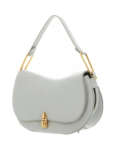 MAGIE SOFT Sac bandoulière en cuir avec bandoulière vert céladon - Sacs pour Femme