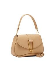 COCCINELLE HIMMA Mini sac en cuir texturé beige frais - Sacs pour Femme - 2