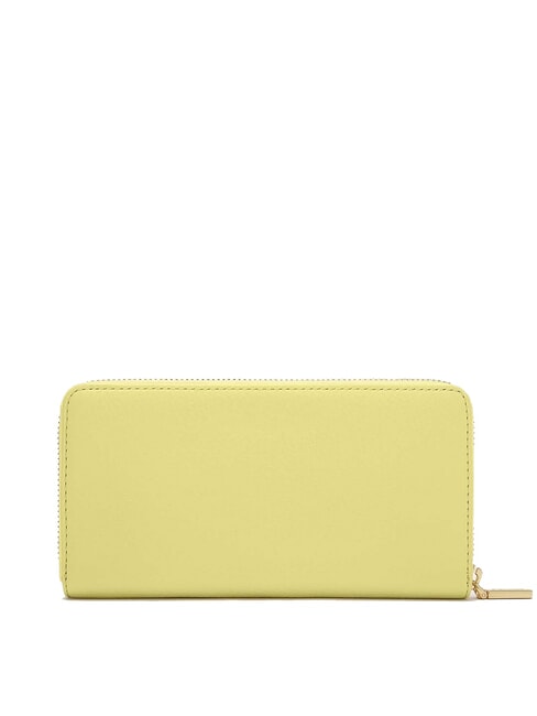 METALLIC SOFT Portefeuille en cuir textur&eacute; lavage &agrave; la chaux - Portefeuilles Femme