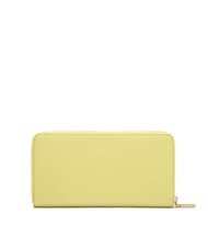 COCCINELLE METALLIC SOFT Portefeuille en cuir textur&eacute; lavage &agrave; la chaux - Portefeuilles Femme - 3