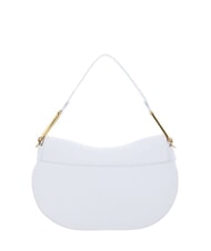COCCINELLE MAGIE SOFT Sac bandouli&egrave;re en cuir avec bandouli&egrave;re blanc brillant - Sacs pour Femme - 3