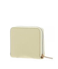 COCCINELLE METALLIC SOFT Petit portefeuille en cuir lavage à la chaux - Portefeuilles Femme - 3