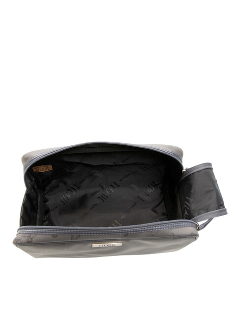 GEO Trousse de beauté à double fermeture éclair asphalte - Trousses