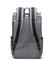 HERSCHEL LITTLE AMERICA MID Sac à dos de taille moyenne RAVEN CROSSHATCH - Sacs à dos pour l'École & les Loisirs - 3