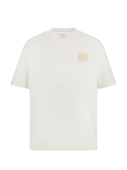 PATCH AT CHEST  T-shirt en coton blanc pur - T-shirt