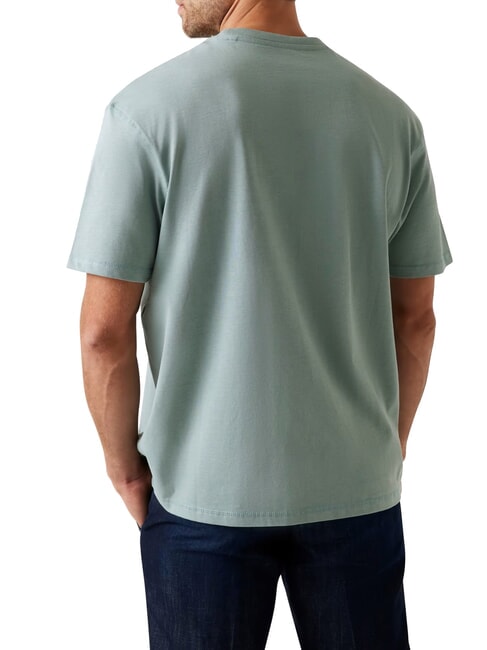 PATCH AT CHEST  T-shirt en coton gris complet - T-shirt