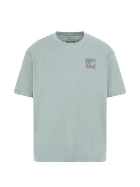 PATCH AT CHEST  T-shirt en coton gris complet - T-shirt