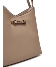 GUESS LEFIA Sac &agrave; bandouli&egrave;re simplement taupe - Sacs pour Femme - 3