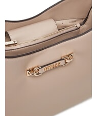GUESS LEFIA Sac &agrave; bandouli&egrave;re simplement taupe - Sacs pour Femme - 4