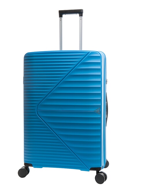 AIR FLOW Grand chariot extensible lac bleu - Valises Rigides