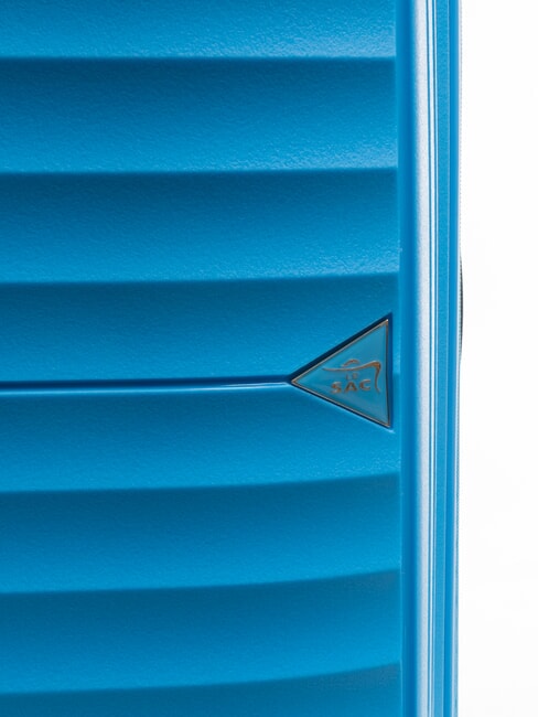 AIR FLOW Grand chariot extensible lac bleu - Valises Rigides