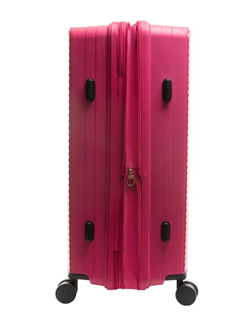 AIR FLOW Grand chariot extensible rouge pêche - Valises Rigides