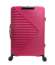 LESAC AIR FLOW Grand chariot extensible rouge pêche - Valises Rigides - 5