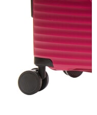 LESAC AIR FLOW Chariot extensible moyen rouge pêche - Valises Rigides - 9