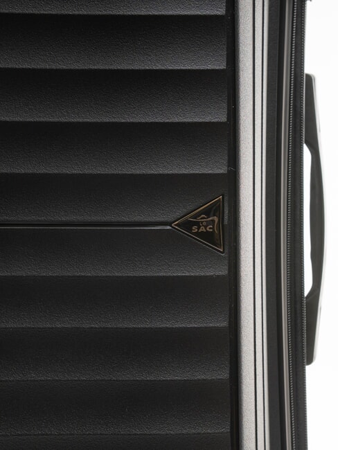 AIR FLOW Grand chariot extensible noir - Valises Rigides