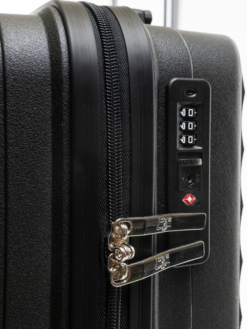 AIR FLOW Chariot à bagages à main noir - Valises cabine