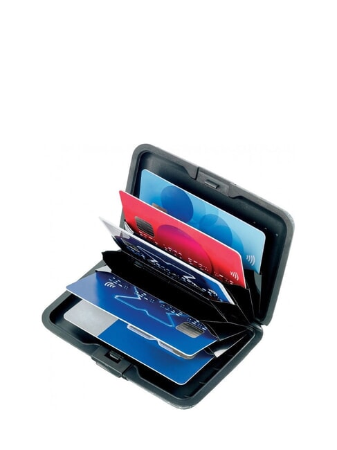 GO  Porte-cartes rigide avec blocage RFID noir - Accessoires Voyage