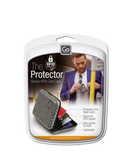 GO TRAVEL GO  Porte-cartes rigide avec blocage RFID noir - Accessoires Voyage - 3