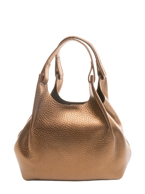 DUA Sac bandoulière, en cuir toasted-t.moro - Sacs pour Femme