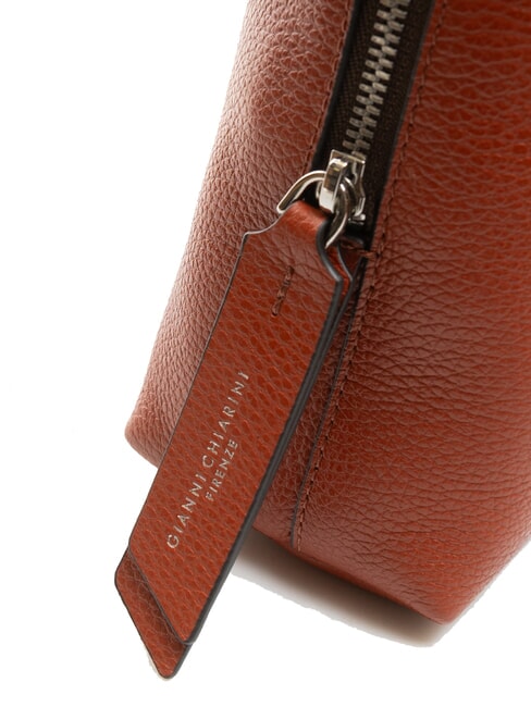 ALIFA Sac en cuir avec bandoulière rouge brique - Sacs pour Femme