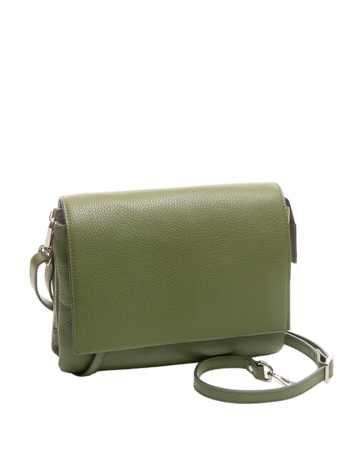 THREE Sac bandoulière, en cuir feu profond - Sacs pour Femme