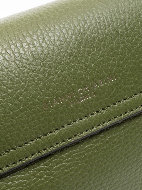 THREE Sac bandoulière, en cuir feu profond - Sacs pour Femme