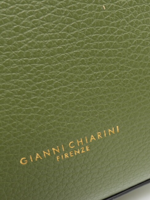 HELENA ROUND Petit sac à bandoulière en cuir feu profond - Sacs pour Femme