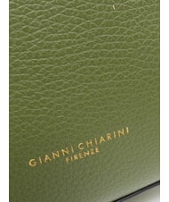 GIANNI CHIARINI HELENA ROUND Petit sac à bandoulière en cuir feu profond - Sacs pour Femme - 5