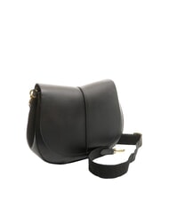 GIANNI CHIARINI HELENA ROUND Petit sac à bandoulière en cuir Noir - Sacs pour Femme - 2