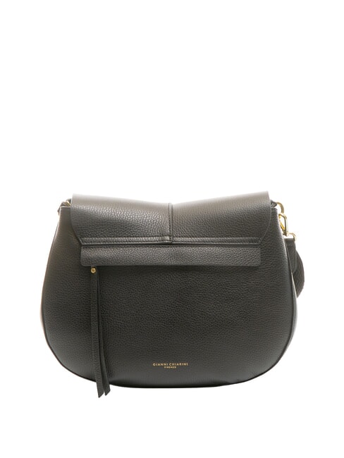 HELENA ROUND Petit sac à bandoulière en cuir Noir - Sacs pour Femme