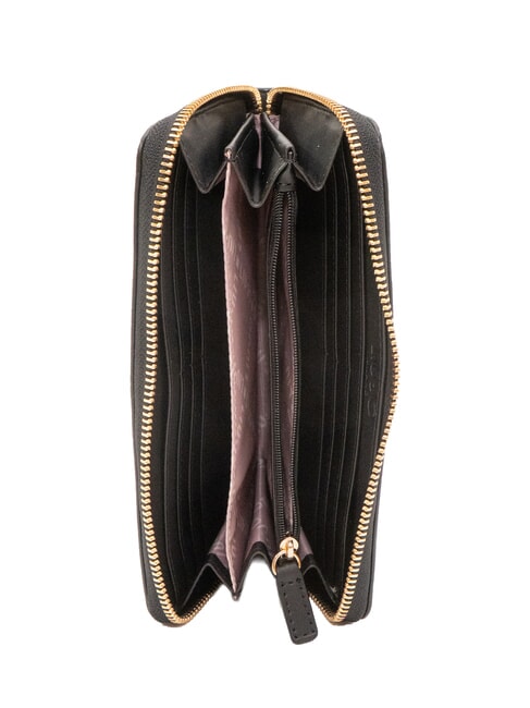 CALIWEN Grand portefeuille zippé NOIR - Portefeuilles Femme