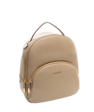 LIUJO MANHATTAN Sac à dos rond moyen avec poche taupe du désert - Sacs pour Femme - 2