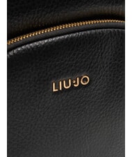 LIUJO MANHATTAN Sac à dos rond moyen avec poche NOIR - Sacs pour Femme - 4