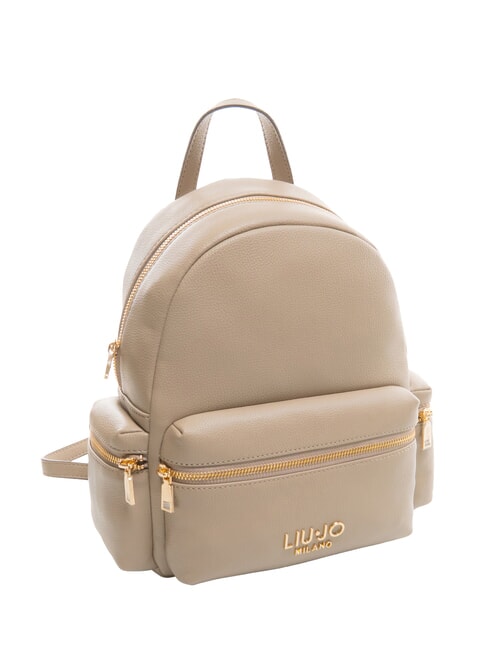 EVRIM Sac à dos moyen avec poches taupe du désert - Sacs pour Femme