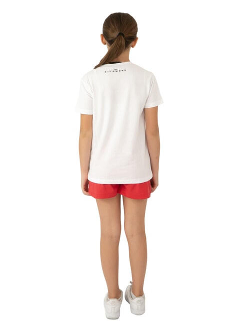 CICAM Complet avec t-shirt et bermuda blanc/rouge - Surv&ecirc;tements pour enfants